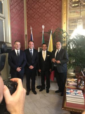 Visita dell'Ambasciatore Kovács a Palermo